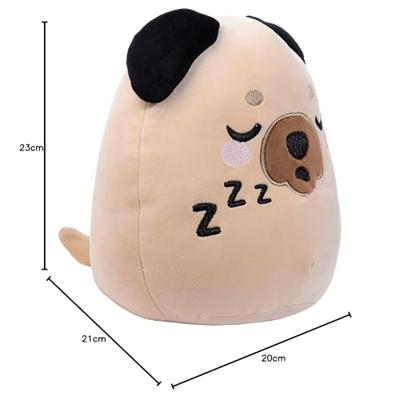 Pluche Squidglys Gus de Mopshond Adoramals Huisdieren