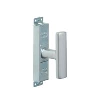 Nemef krukespagnolet - 7E/34 - voor staaf 7 mm - geëloxeerd F1 - 7E34kruis - thumbnail