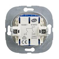 REV 0299320006 Serieschakelaar Inzetstuk Technik Wit, Blauw 1 stuk(s) - thumbnail