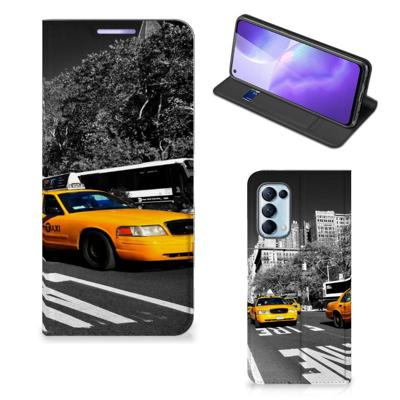 OPPO Find X3 Lite | Book Cover | New York Taxi