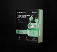 Skullcandy Indy Evo: een Bluetooth-koptelefoon met microfoon, True Wireless, een zweet, water- en stofbestendig ontwerp en een accuduur van 30 uur – Groen - thumbnail