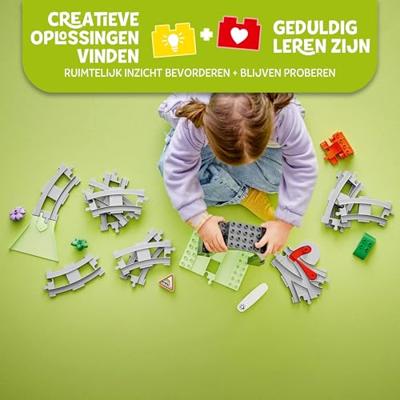LEGO DUPLO treintunnel en rails uitbreidingsset 10425 - thumbnail