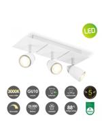 Home sweet home LED opbouwspot Gina 3 lichts ↔ 35.5 cm - wit - thumbnail