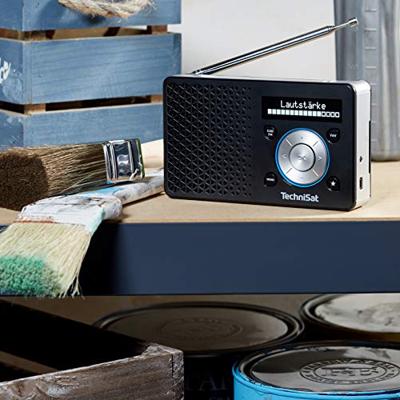 TechniSat DIGITRADIO 1 Draagbaar Analoog & digitaal Zwart, Zilver