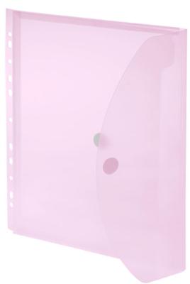 Foldersys geperforeerde showtas A4, rood