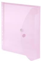 Foldersys geperforeerde showtas A4, rood - thumbnail