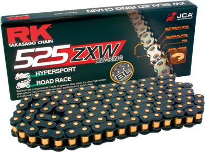 RK Chains 525 zxw 118 n black scale open