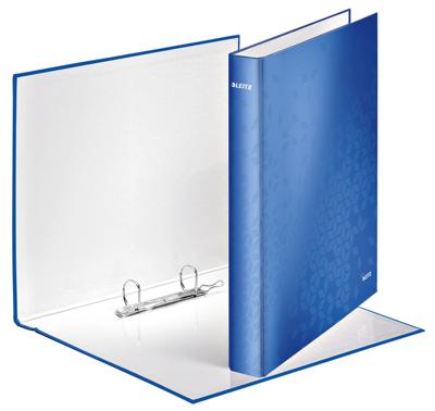 Leitz WOW ringmap 2 ringen, blauw