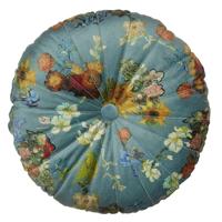 Beddinghouse Beddinghouse x Van Gogh Museum Boule de Fleurs Cushion - Green diameter 40 cm - thumbnail