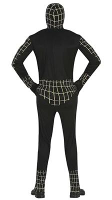 Zwarte Spiderman pak Volwassenen