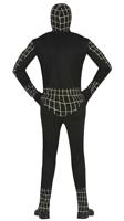 Zwarte Spiderman pak Volwassenen - thumbnail