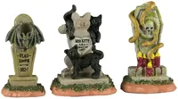 Spooky Town Headstones 4x10x16 cm 3st Halloween LEMAX - Lemax - thumbnail