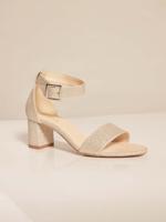 Avalia Carrie Bruidsschoenen Glitter | Maat: 40 - thumbnail