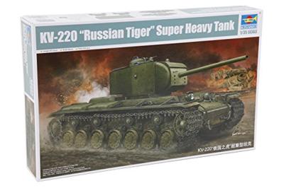 Trumpeter 1/35 Russian Tiger Sup Heavy Tank Military Model Kit