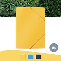 Elastomap leitz cosy a4 3-kleps geel - thumbnail