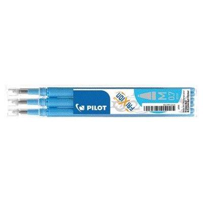 Rollerpenvulling PILOT friXion medium lichtblauw set à 3 stuks Rollerpenvulling PILOT friXion medium lichtblauw set à 3 stuks