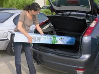 Brabantia Topspinner Droogmolen 50 m Drooglijn + Grondanker Metallic Grey - thumbnail