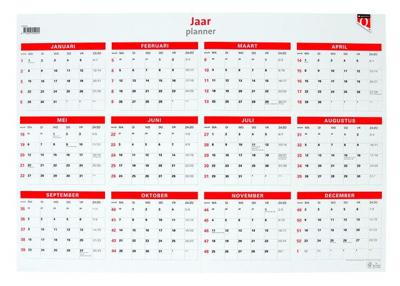 Jaarplankalender 2026 quantore 48x68cm