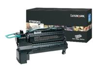 Lexmark Toner X792 Origineel Zwart 20000 bladzijden X792X2KG - thumbnail