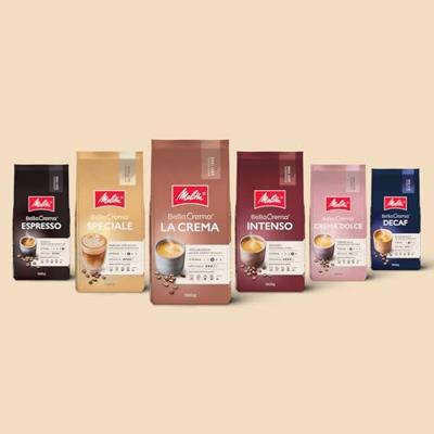 Melitta - BellaCrema Decaffeinato Bonen - 8x 1kg - thumbnail