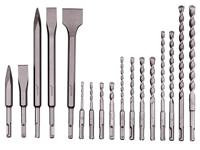 Metabo SDS-PLUS BOREN-/BEITELSET "SP", 17-DELIG, IN ALUMINIUM KOFFER | 628414000 - 628414000 - thumbnail