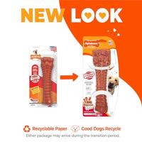 Nylabone dura chew voor harde bijters baconsmaak - thumbnail
