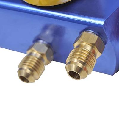 VidaXL Manometer set voor airco met 4-richtingen