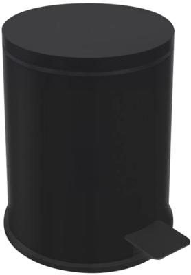 ZACK Vasca Pedaalemmer Ø 18x27 cm Zwart