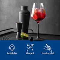 VILLEROY & BOCH - Manufacture Rock - Rode wijnglas 0,47l Set/4 - thumbnail