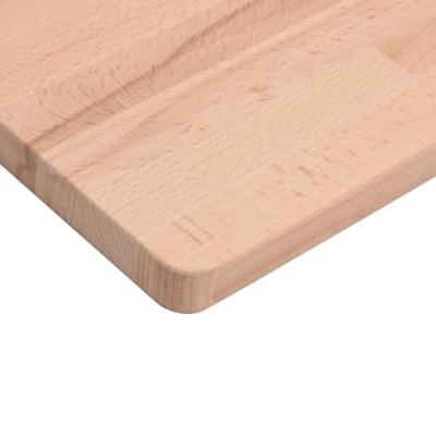 Wastafelblad 80x40x1,5 cm massief beukenhout - thumbnail