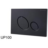 Wiesbaden X10 Drukplaat voor Inbouwreservoir - Mat Zwart - thumbnail