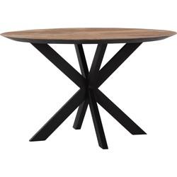 DTP Home Ronde Eettafel 'Shape' Teakhout, 130cm, kleur Naturel DTP Home Ronde Eettafel 'Shape' Teakhout, 130cm, kleur Naturel
