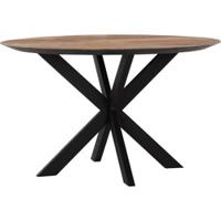 DTP Home Ronde Eettafel 'Shape' Teakhout, 130cm, kleur Naturel - thumbnail