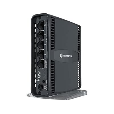 Mikrotik hAP ax2 draadloze router Gigabit Ethernet Dual-band (2.4 GHz / 5 GHz) Zwart Mikrotik hAP ax2 draadloze router Gigabit Ethernet Dual-band (2.4 GHz / 5 GHz) Zwart