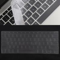 Keyboard Protector silicagel Film voor MacBook Pro 13 / 15 & Air 13 (A1466 / A1502 / A12780 / A1286)(Transparent) - thumbnail