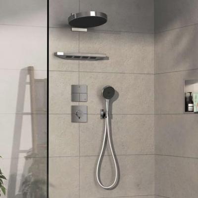 Hansgrohe ShowerSelect Comfort E stopkraan inbouw voor 3 functies, chroom Hansgrohe ShowerSelect Comfort E stopkraan inbouw voor 3 functies, chroom