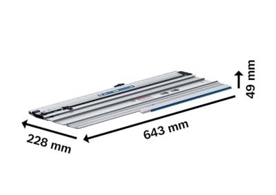 Bosch Professional FSN 300 X Afkortrail 300mm - 1600A02V35