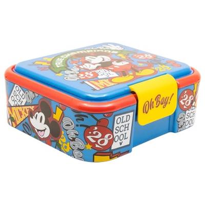 Broodtrommel Mickey Mouse True Champions 18 x 16 x 6,5 cm