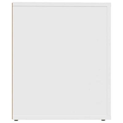 Nachtkastjes 2 st 50x39x47 cm wit