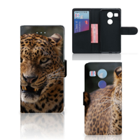 LG Nexus 5X Telefoonhoesje met Pasjes Luipaard - thumbnail