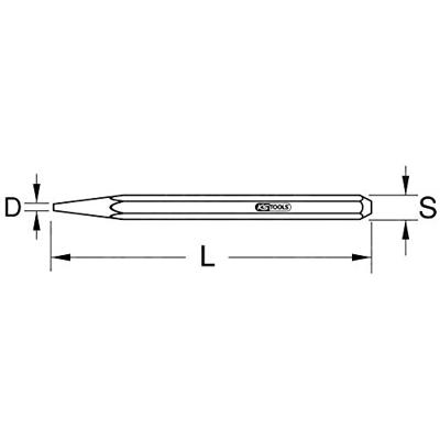 KS Tools Brozeplus monteerpunt, 5 mm 9632566