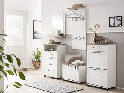 Schildmeyer Spiegel Jelda (eiken mat wit)