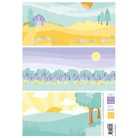 Marianne Design • knipvel eline's early spring backgrounds - thumbnail