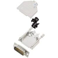 encitech DTZK15-HDP26-W-K 6355-8012-02 D-sub male connectorset 180 ° Aantal polen: 26 Soldeerkelk 1 stuk(s) - thumbnail