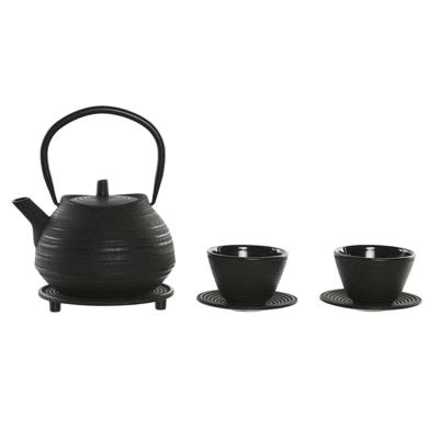 Theepot Home ESPRIT Zwart Roestvrij staal Ijzer 800 ml