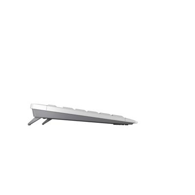 CHERRY Stream Desktop Recharge toetsenbord Inclusief muis Universeel RF Draadloos QWERTY Engels Grijs
