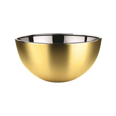 Schaal RVS Ø23,5cm goudkleurig