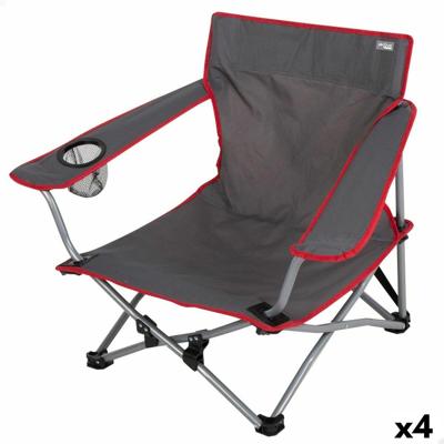 Inklapbare campingstoel Aktive (4 Stuks)