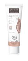 Cattier Roze klei masker aloe 100 Milliliter - thumbnail