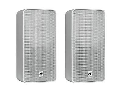 Omnitronic ODP-206T PA-wandluidspreker 20 W Wit 1 paar